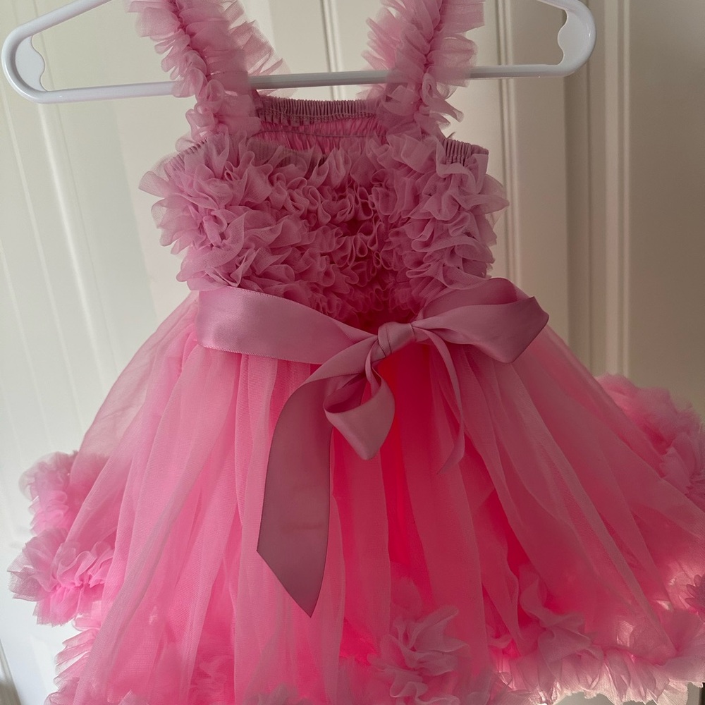 Ruffle Butts Pink Ruffle Dress